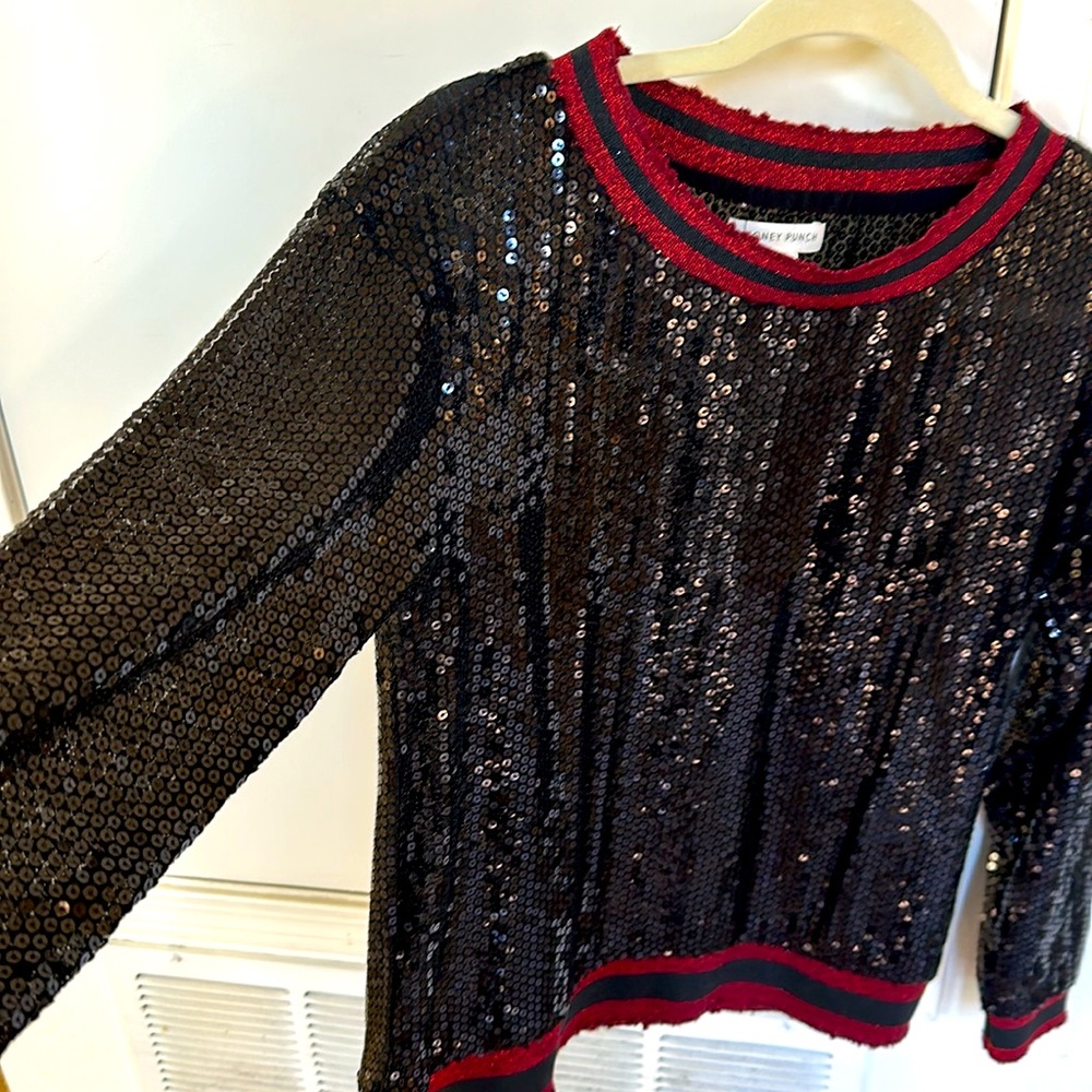 Honey Punch Bloomingdale’s Sequin Top